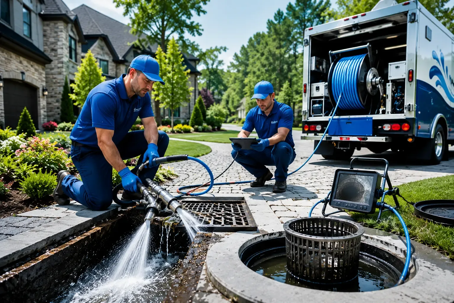 Local outdoor drain cleaning professionals in Beloit, OH