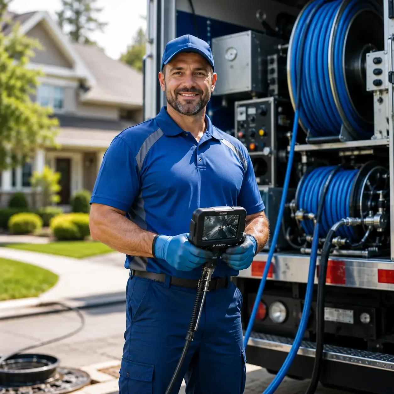 Local outdoor drain cleaning specialists in Beloit, OH